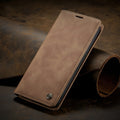 H1104 iPhone 12/13 Pro Max Genuine Leather Mobile Phone Case