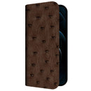 H1147 iPhone 12/13 Pro Max Genuine Leather Mobile Phone Case