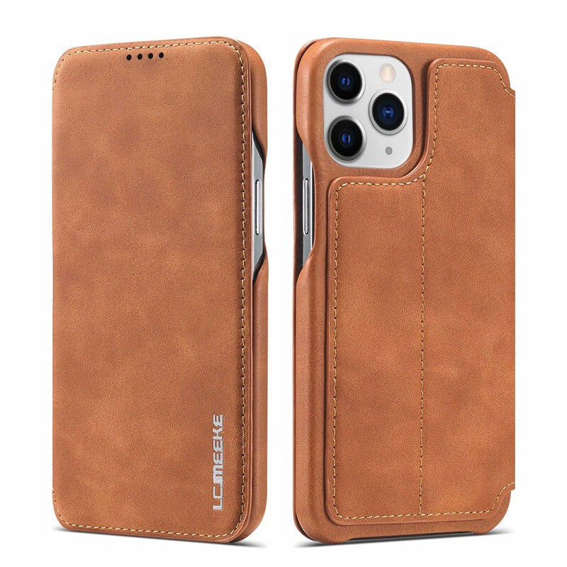 H1150 iPhone 12/13 Pro Max Genuine Leather Mobile Phone Case