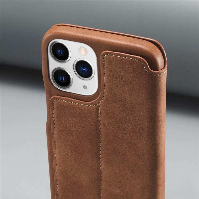 H1150 iPhone 12/13 Pro Max Genuine Leather Mobile Phone Case