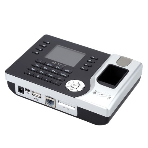 Anself 2.4" TFT LCD Display Biometric Fingerprint Attendance Machine