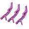 6Pcs Sectioning Clips Clamps Hairdressing Salon Hair Grip Crocodile DIY Accessories Hairpins Plastic