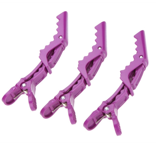 6Pcs Sectioning Clips Clamps Hairdressing Salon Hair Grip Crocodile DIY Accessories Hairpins Plastic