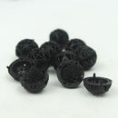 100pcs 18mm Biological Bio Balls Aquarium Fish Nano Tank Wet/Dry Canister Filter Media Black