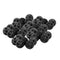 100pcs 18mm Biological Bio Balls Aquarium Fish Nano Tank Wet/Dry Canister Filter Media Black