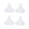 2pcs Silicone Wide-Neck Nipples for Baby Infant Y Hole