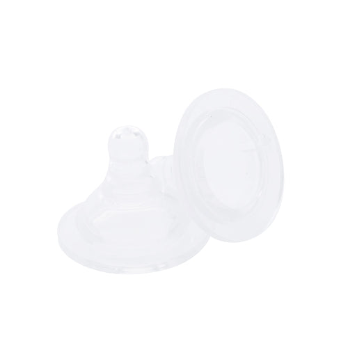 2pcs Silicone Wide-Neck Nipples for Baby Infant Y Hole