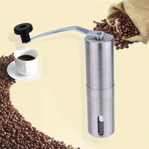 Stainless Steel Manual Coffee Bean Grinder Mill Kitchen Grinding Tool