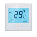 3A 110-230V Weekly Programmable LCD Display Touch Screen Water Heating Thermostat Room Temperature Controller