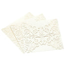 20Pcs Romantic Wedding Party Invitation Card Delicate Carved Pattern