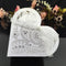 20pcs Romantic Mini Heart DIY Candy Cookie Gift Box for Wedding Party with White Ribbon