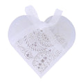 20pcs Romantic Mini Heart DIY Candy Cookie Gift Box for Wedding Party with White Ribbon