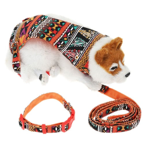 S Dog Necklace Pet Clothes Puppy Traction Suit Cat Pussy Harness Leash Pulling Rope Pets Collar Supplies