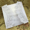 20 pcs White Laser Cut Wedding Celebration Birthday Party Invitation Card