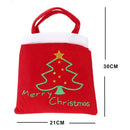 Cute Christmas Tree Pattern Gifts Candies Bag Pocket Festival Decoration Decor Supplies