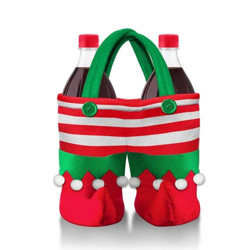 Cute Multifunction Christmas Gift Beverage Candy Bag