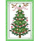 13 * 21cm DIY New Style Counted Cross Stitch Set Embroidery Needlework Kits Christmas Tree Pattern Cross Stitching Home Decoration 14CT