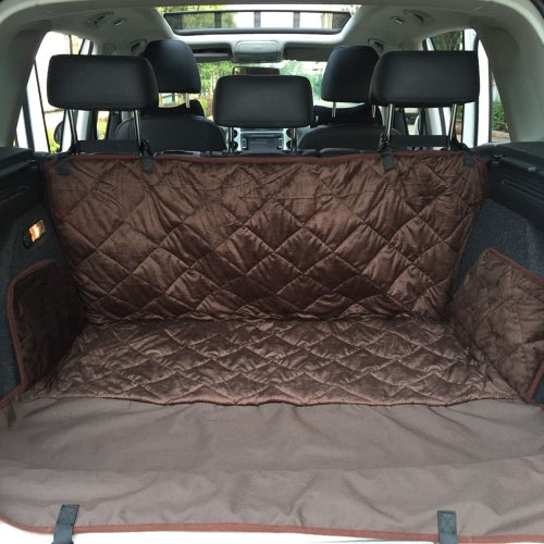 Non-slip Pet Car Back Seat Cover Water-proof Dog Safety Hammock Protector Mat for Trunk SUV Pet Supply