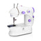 Anself Mini Household Purple Electric Sewing Machine 2 Speed Adjustment