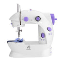 Anself Mini Household Purple Electric Sewing Machine 2 Speed Adjustment