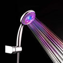 Anself Automatic LED Light Shower Head Handheld Bath Sprinkler for Bathroom Multiple Color 7 Colors Water Glow