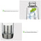 400ml Portable Water Cup Bottle Environmental High Borosilicate Glass Removable Stainless Steel Bottom Filter