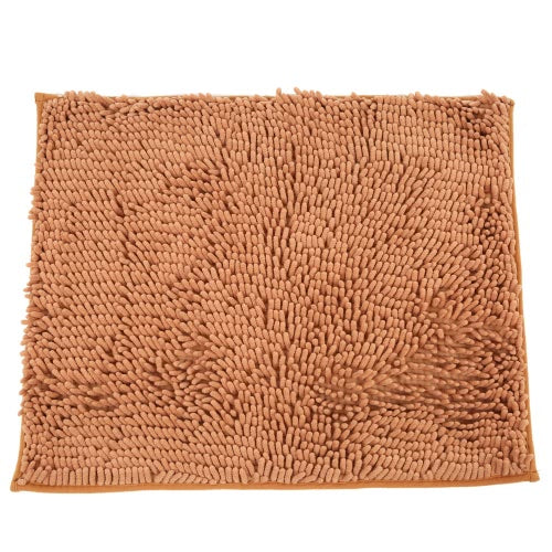 50*60cm Super Soft Chenille Yarn Footcloth Highly Absorbent Carpet Non-skid Door Mat Ground Mat Floor Mat for Indoor Entranceway