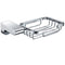 Homgeek High-quality Wall Mounted Chromed Stainless Steel Soap Basket Holder Container Dish Bathroom Toilet Accessory for Home Hotel