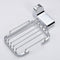 Homgeek High-quality Wall Mounted Chromed Stainless Steel Soap Basket Holder Container Dish Bathroom Toilet Accessory for Home Hotel