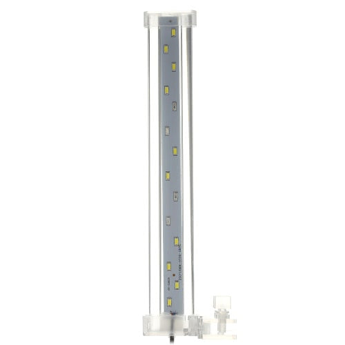 8cm/12cm/18cm/28cm Aquarium LED Clamp Clip-on Lamp High Light LED Bar SMD5730 Fish Tank Blue&White Lighting Tube AC220V-240V