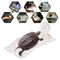 Aquarium Tank Turtle Basking Platform Dock Floating Amphibian Turtle Pier Topper Basking Island Terrace W/ Suction Cup