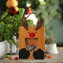 Festnight Lovely Reindeer Christmas Gift Candy Cookie Chocolate Bag Festival Decoration