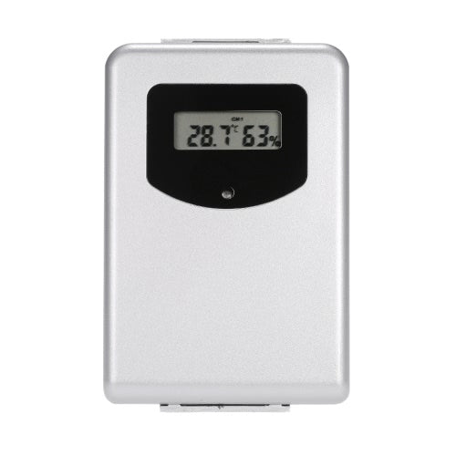 Multi-functional Wireless Weather Station Clock LCD Digital Indoor Outdoor Thermometer Hygrometer Calendar Alarm Moon Phase Display