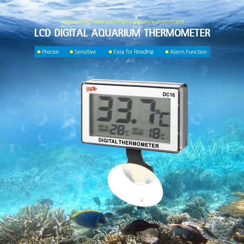 LCD Digital Fish Tank Aquarium Thermometer Submersible