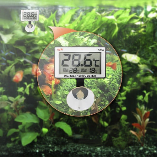 LCD Digital Fish Tank Aquarium Thermometer Submersible