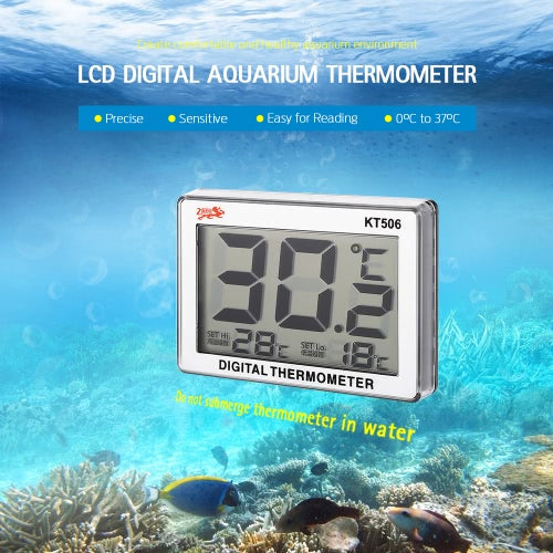 Mini LCD Digital Fish Tank Aquarium Thermometer Water Temperature Meter 0°C~37°C