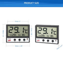 LCD Digital Fish Tank Aquarium Thermometer Water Temperature Meter °C/°F High/Low Temperature Alarm