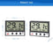 LCD Digital Fish Tank Aquarium Thermometer Water Temperature Meter °C/°F High/Low Temperature Alarm