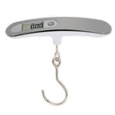 Portable 50KG/10g Digital Luggage Scale LCD Electronic Hanging Pocket Scale Weight Balance Data Hold Tare Function Auto Power Off