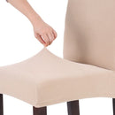 Soft Polyester Spandex Chair Cover Stretch Removable Slipcover Hotel Dining Meeting Room Chair Seat Cover