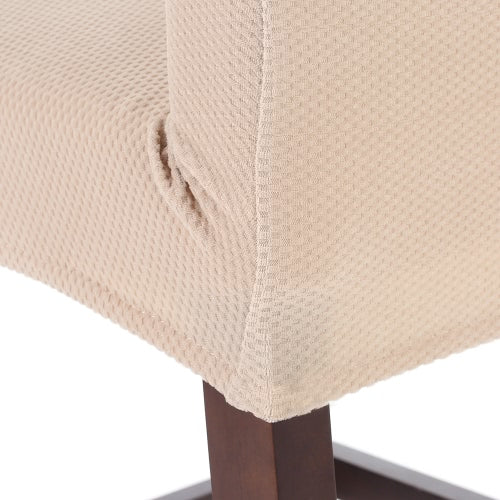 Soft Polyester Spandex Chair Cover Stretch Removable Slipcover Hotel Dining Meeting Room Chair Seat Cover