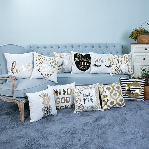 Simple Fashion Home Decorative Throw Pillow Case Cover Protector Bed Sofa Car Waist Cushion Decor Gift