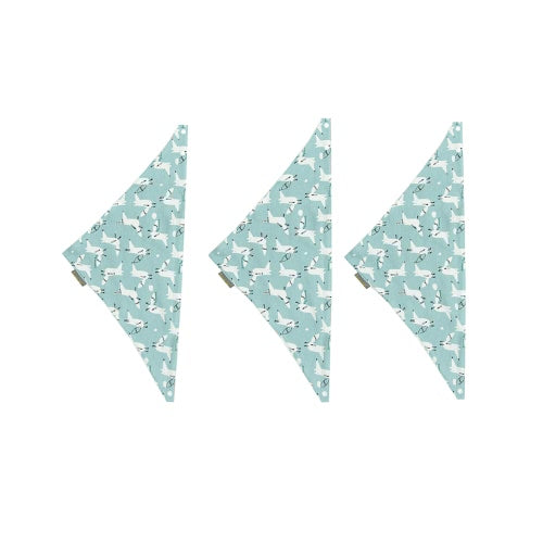 3pcs Baby Bandana Drool Bibs for Drooling Teething Feeding Gift Toddlers Cotton Unisex Boy Girls Absorbent With Two Snaps