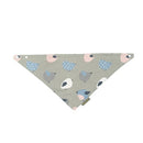 3pcs Baby Bandana Drool Bibs for Drooling Teething Feeding Gift Toddlers Cotton Unisex Boy Girls Absorbent With Two Snaps