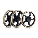 Steering Wheel Shaped New Style Mini Round Hand Finger Spinner Fidget EDC Widget Focus Toy for Killing Time Relieve Stress Anxiety ADHD Boredom High Speed