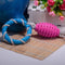 2pcs Chew Toy Rubber Tire with Grenade with Rope Fetch and Tug Rope Interactive IQ Pet Dog Toy Dog Teeth Cleaning Chew Toy Non-Toxic Safe Entertained Toy for Dogs Cats