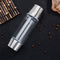 450ml Large Capacity Hydrogen Rich Water Bottle High Quality Simple Transparent Water Glass with Lid Portable BPA-free Business Nice Water Glass Cup with Cleaning Brush