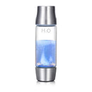 450ml Large Capacity Hydrogen Rich Water Bottle High Quality Simple Transparent Water Glass with Lid Portable BPA-free Business Nice Water Glass Cup with Cleaning Brush