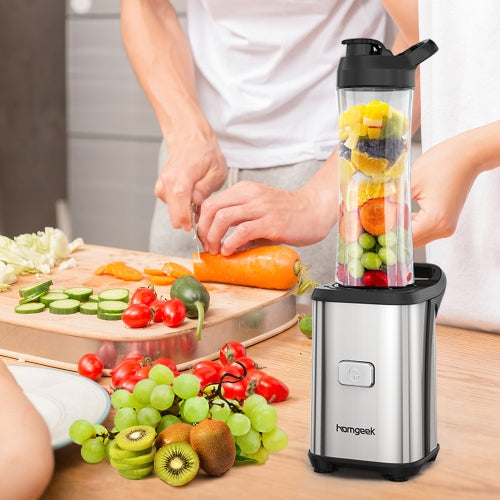 Homgeek Mini 350W AC220-240V Fruit and Vegetable Single Serve Juice Extractor