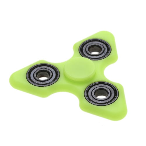 لعبة Tri Fidget Hand Finger Spinner Spin Widget Focus Toy EDC Pocket Desktoy مثلث هدية للأطفال المصابين باضطراب فرط الحركة ونقص الانتباه والبالغين، مضيئة متوهجة في الظلام وتخفف من القلق والتوتر